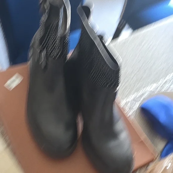Coach Black Studded Ankle Booties - Picture 15 of 16